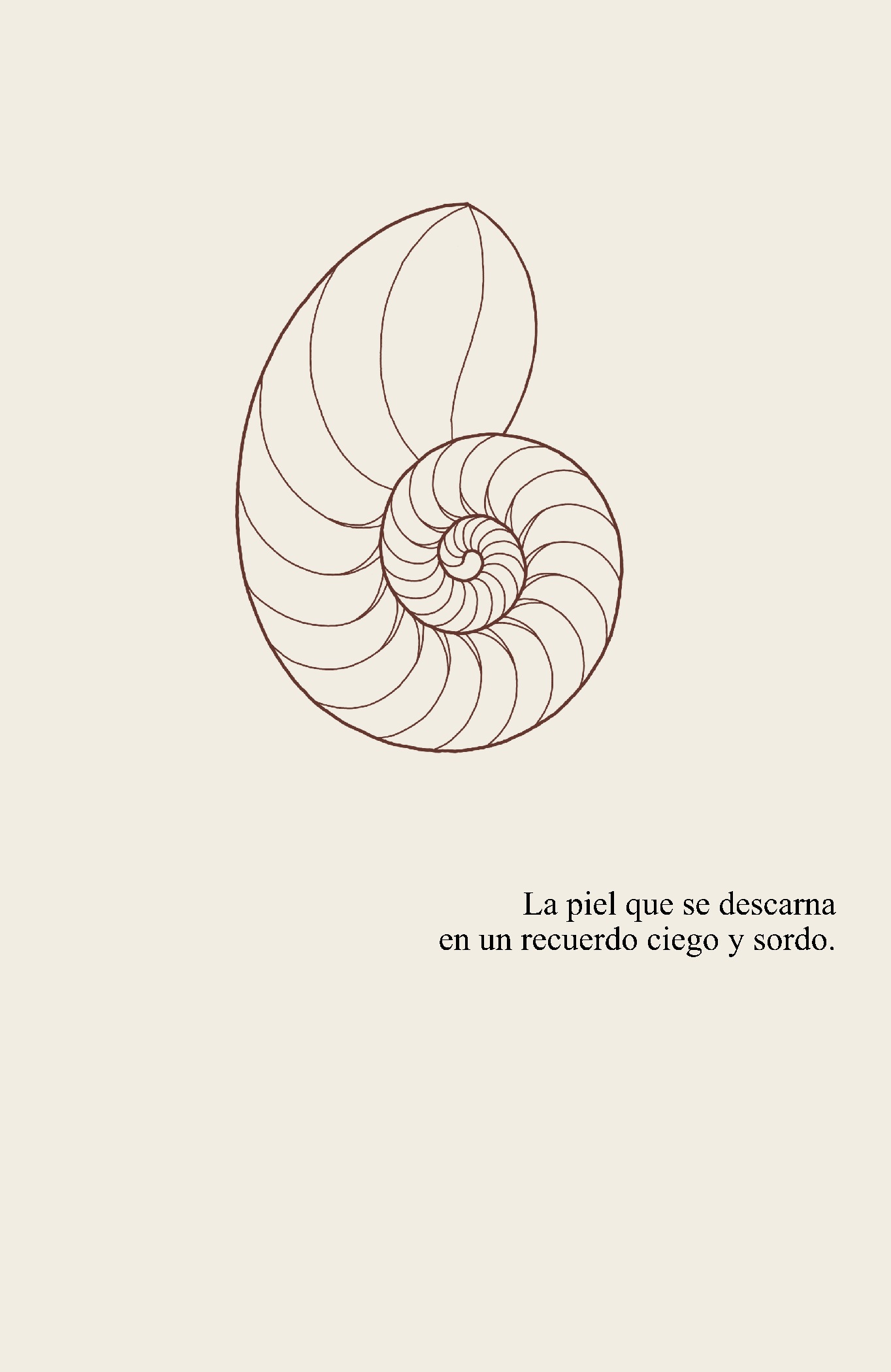 Contraportada original de Ausencia de ausencia
